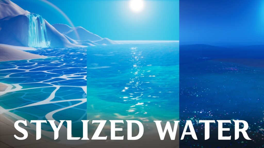 Yelzkizi stylized water shader in ue5: complete guide to creating real-time cartoon water effects