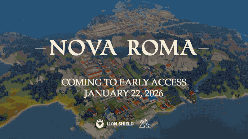 yelzkizi Nova Roma - Official Early Access Launch Trailer Reveals Roman City Builder Gameplay, Features, and Early Access Details