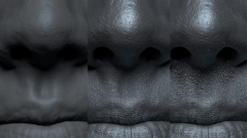 Yelzkizi texturingxyz’s skap now available: generate 16k skin displacement, cavity, and advanced maps from your input