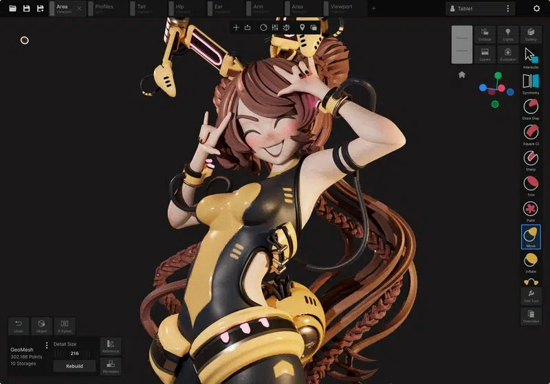 yelzkizi Sparseal Launched New 3D Texturing App For iPad: Wafer Brings Stylized PBR Texture Painting to iPad