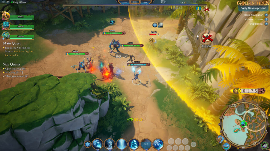 Yelzkizi Psychedelic Games Secures $3.5M for Golden Tides, a Pirate-Themed “Adventure MOBA” With Open-Sea Combat and No Lanes