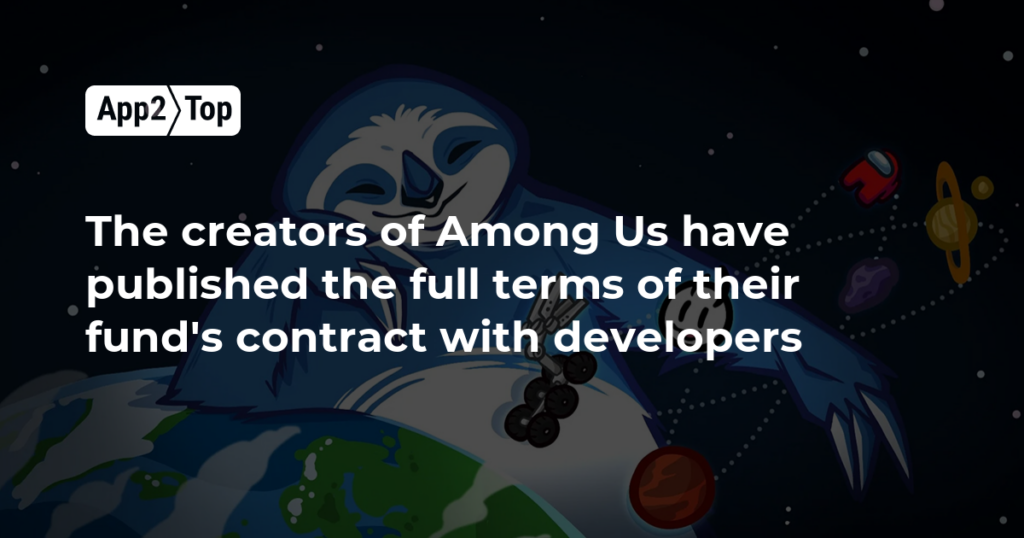 Yelzkizi Among Us Developers’ Indie Game Fund Outersloth Reveals Contract Terms: 15% Revenue Share After Recoup