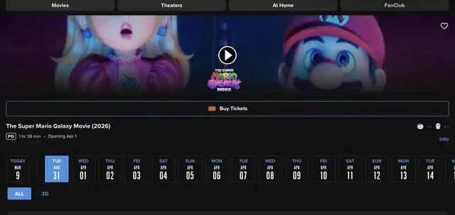 Yelzkizi Super Mario Galaxy Tickets Are Going On Sale: Release Date, When Tickets Open, and How to Book Early