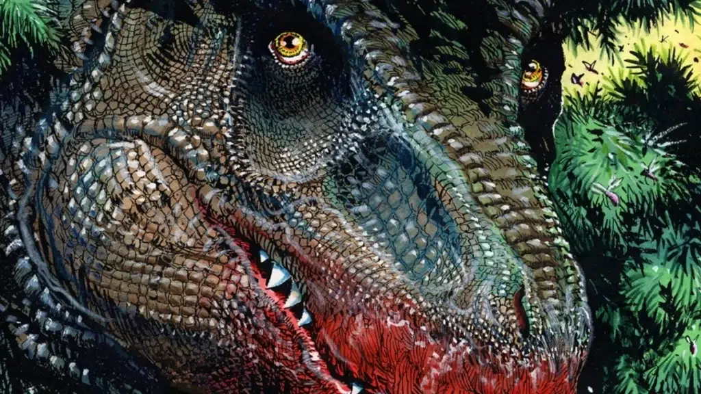 Yelzkizi tyrant: the world’s greatest dinosaur comic returns in new hardcover collection as stephen r. Bissette’s classic roars bac