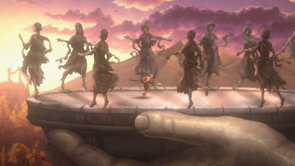 yelzkizi How Mega Cat Studios Adapted God of War Into a Retro Pixel Art Game