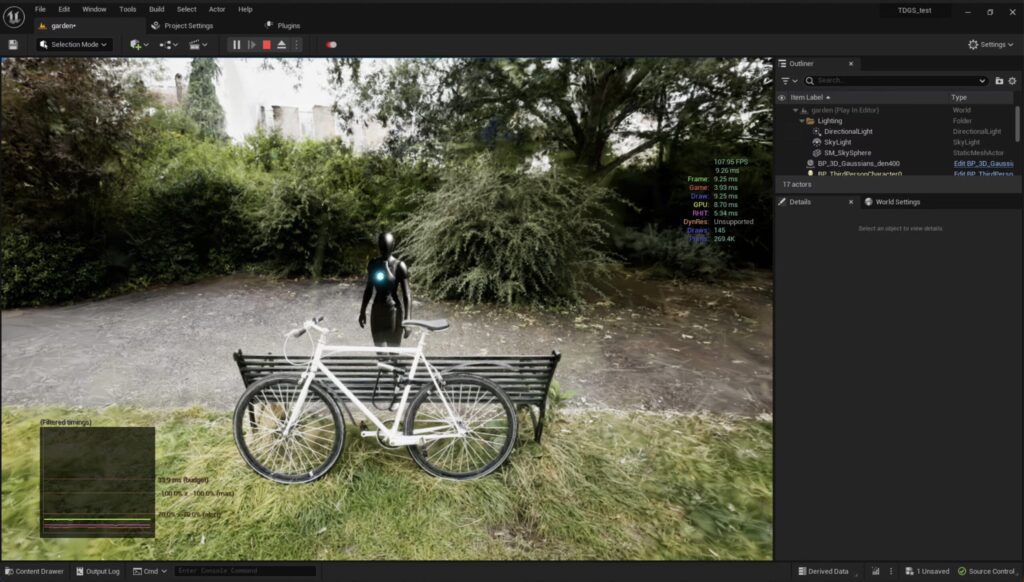 Yelzkizi nanogs: free nanite-style tool to render 3d gaussian splats in unreal engine 5 (ue5)
