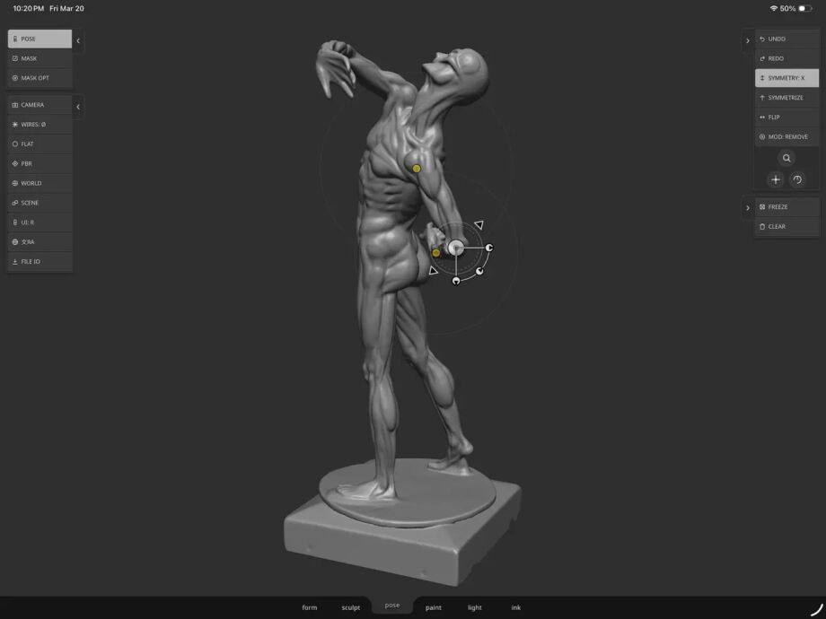 Yelzkizi tamga released: minimalist 3d sculpting app that’s free on the web (no accounts or subscriptions)