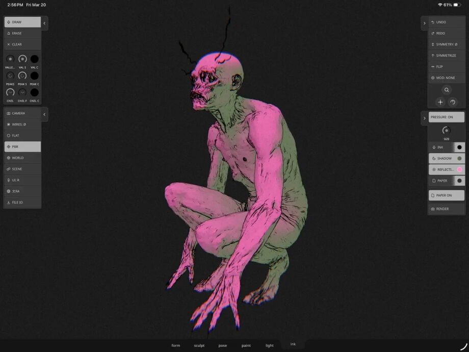 Yelzkizi tamga released: minimalist 3d sculpting app that’s free on the web (no accounts or subscriptions)