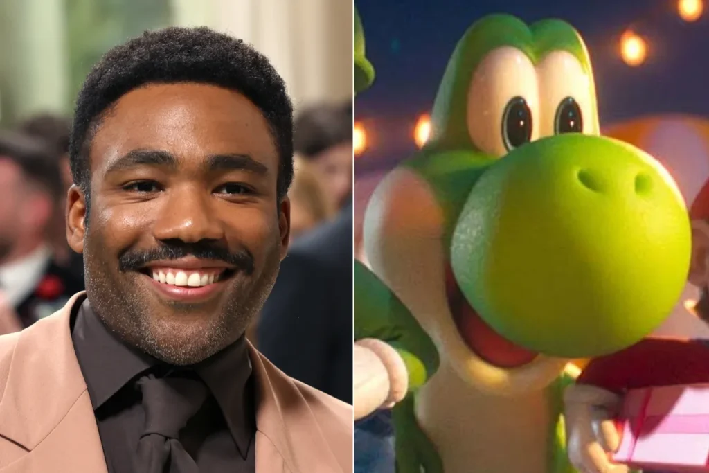 Yelzkizi donald glover is playing yoshi in the super mario galaxy movie: cast, trailer, release date, and everything confirmed