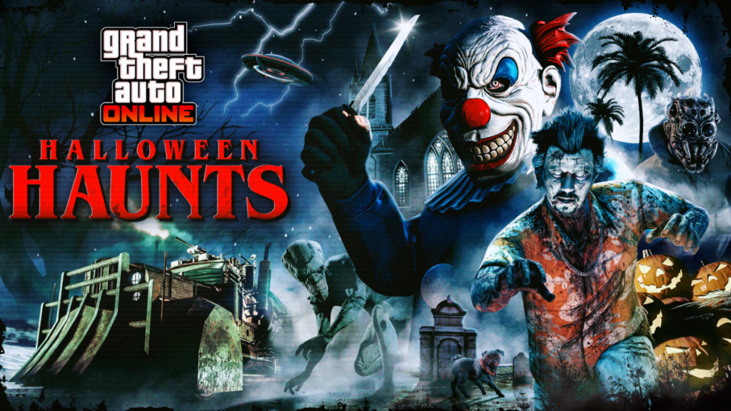 Gta online adds trippy 4/20 mode with hallucinations, clown enemies, and massive rewards