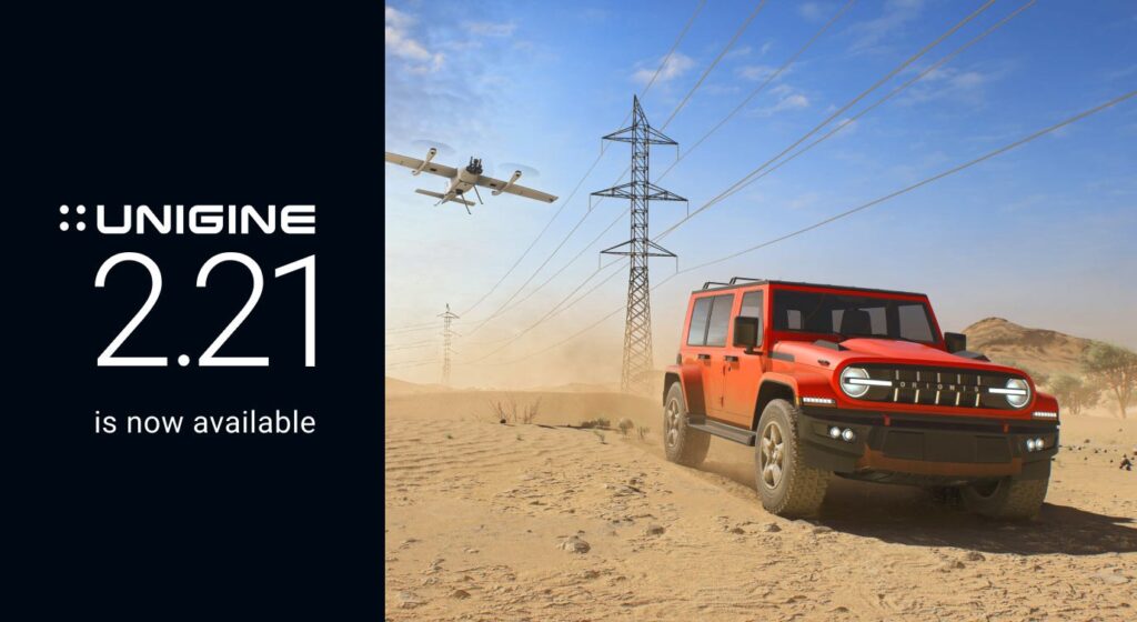 Yelzkizi unigine 2. 21 is out: what’s new in the real-time 3d engine — animation graph, ai workflow, performance