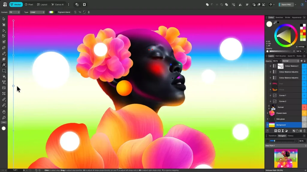 Yelzkizi canva releases affinity 3. 2: davinci resolve. Af support, new vector brushes, and upgraded raw tools