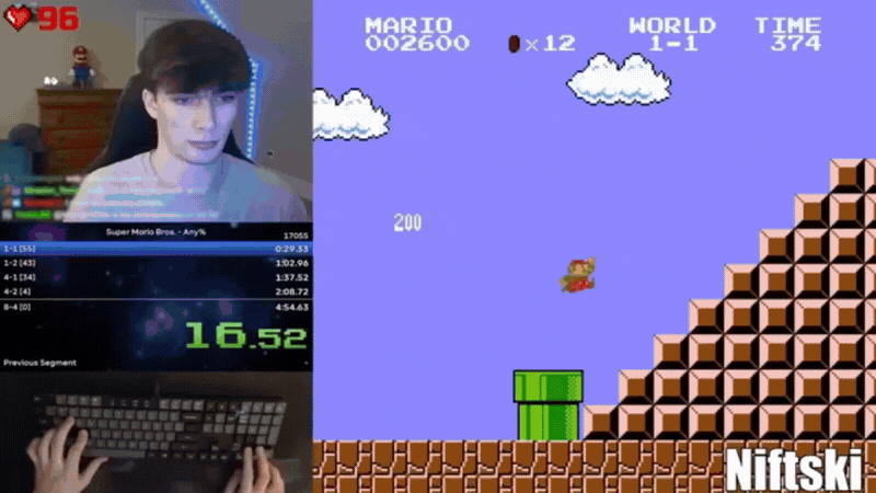 yelzkizi Super Mario Bros. Speedrunner Claims He’s Being Sabotaged Amid Input Swapping Ban