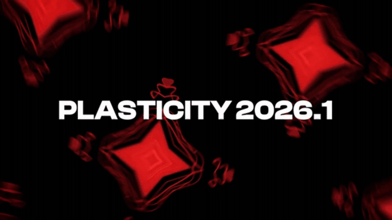 yelzkizi Plasticity 2026.1 Adds New Commands & Improves Old Ones: PolySplines, Slot, and Hidden Line Export