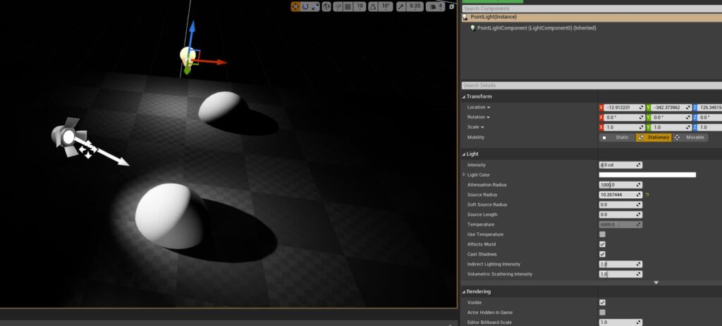 Yelzkizi soft warm shadows in unreal engine using simple math (ue5)