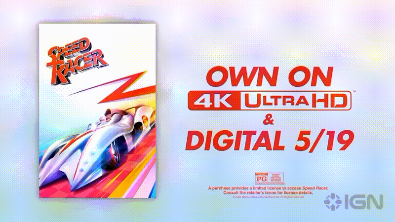 yelzkizi Speed Racer 4K Digital and Blu-ray Limited Edition Steelbook Announced With Limited Theatrical Screenings
