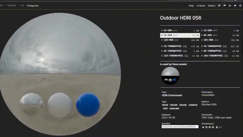 yelzkizi Custom Skyboxes with Blender: Create Equirectangular HDRIs, Fix Seams, and Export to Unity & Unreal