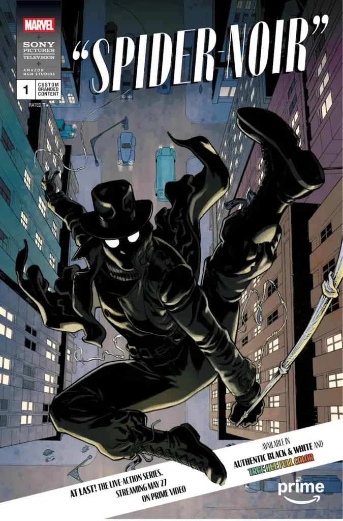 Spider-noir tie-in comic live-action series gets a marvel comics tie-in: spider-man: noir #1 arrives ahead of the show (details, release date, creators)