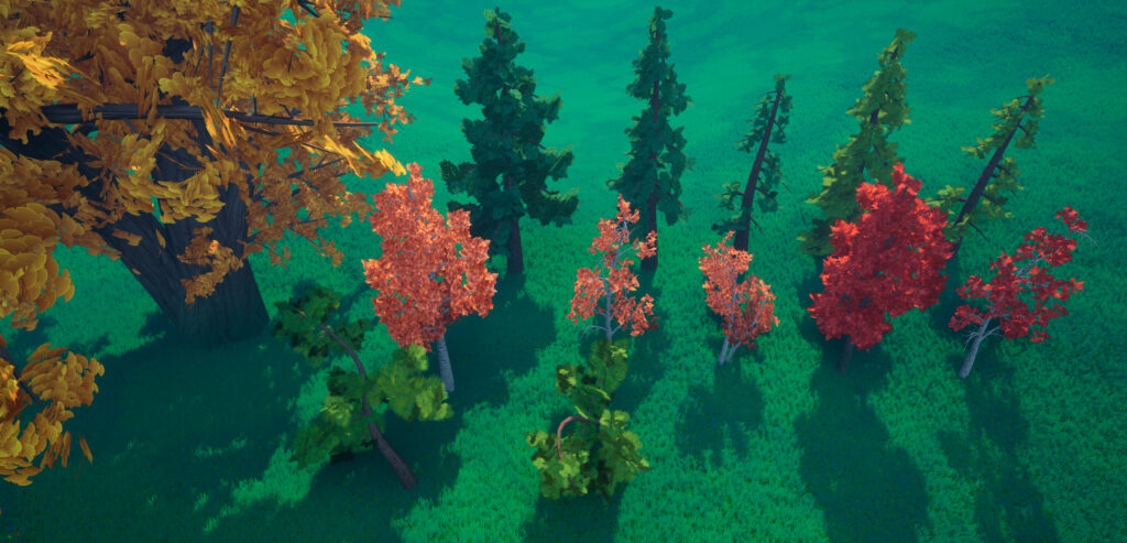 Yelzkizi stylized trees for games: how to create stylized procedural trees in houdini