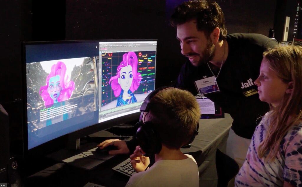 Yelzkizi jali’s real-time facial animation on interactive ai character at nab show 2026: what was demoed at the hp booth