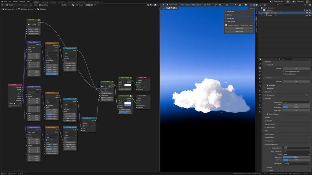 Yelzkizi blender add-ons for customizable procedural clouds: best tools for volumetric sky, cloudscapes, and fast art direction