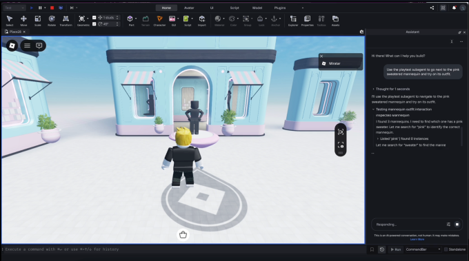 Yelzkizi roblox releases agentic ai tools for creators: build a game with a single prompt explained