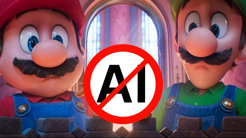 Yelzkizi super mario galaxy movie ai training disclaimer explained: why the end-credits warning matters