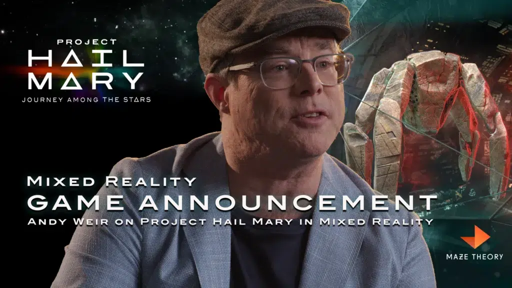 Yelzkizi project hail mary: journey among the stars game adds a new andy weir chapter with maze theory and amazon mgm