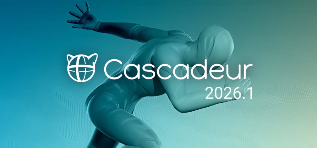 Yelzkizi cascadeur 2026. 1 arrives with rendering engine overhaul: filament rendering, root motion, and unreal live