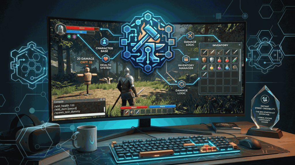 Yelzkizi codeforge: native, node-based, offline visual c++ programming plugin for unreal engine (ue5)