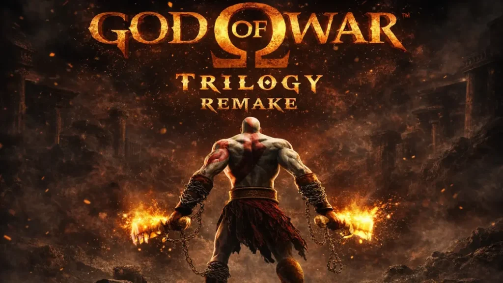 Yelzkizi god of war trilogy remake release date speculation, trailer news, platforms, and everything we know so far