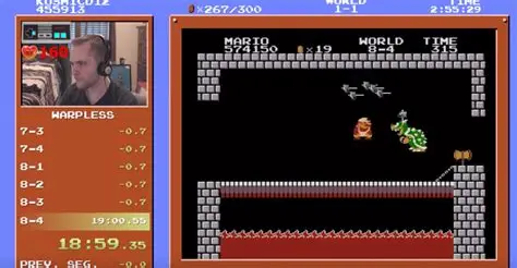 Super mario bros. Speedrunner claims he’s being sabotaged amid input swapping ban