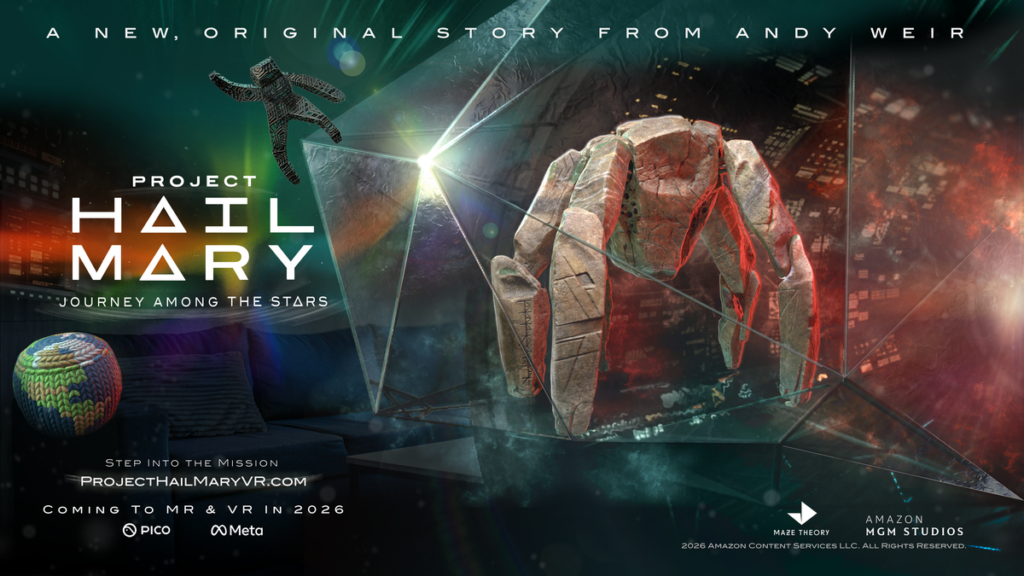 Yelzkizi project hail mary: journey among the stars game adds a new andy weir chapter with maze theory and amazon mgm