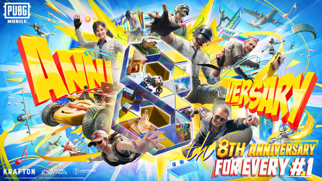 Yelzkizi pubg mobile celebrates 8th anniversary with landmark event blending gaming, music and culture worldwide