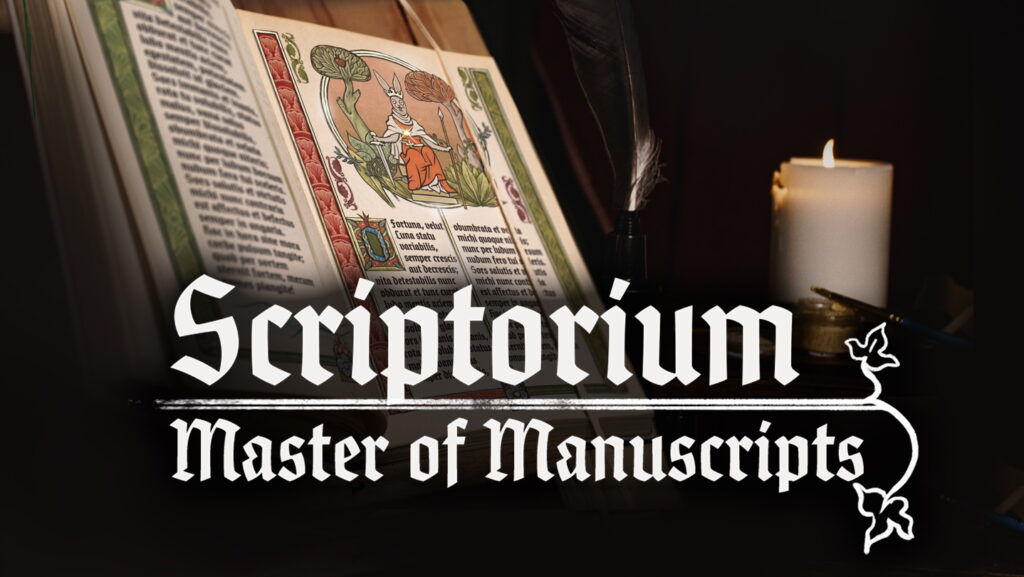 Yelzkizi scriptorium: master of manuscripts – newly released illustration sandbox game lets you create medieval art freely