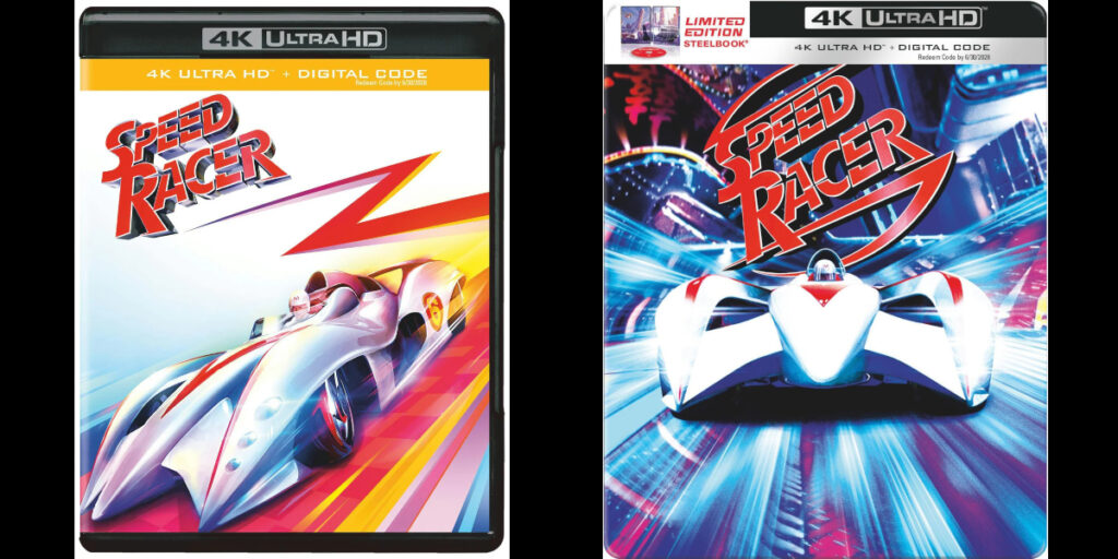Yelzkizi speed racer 4k digital and blu-ray limited edition steelbook announced with limited theatrical screenings