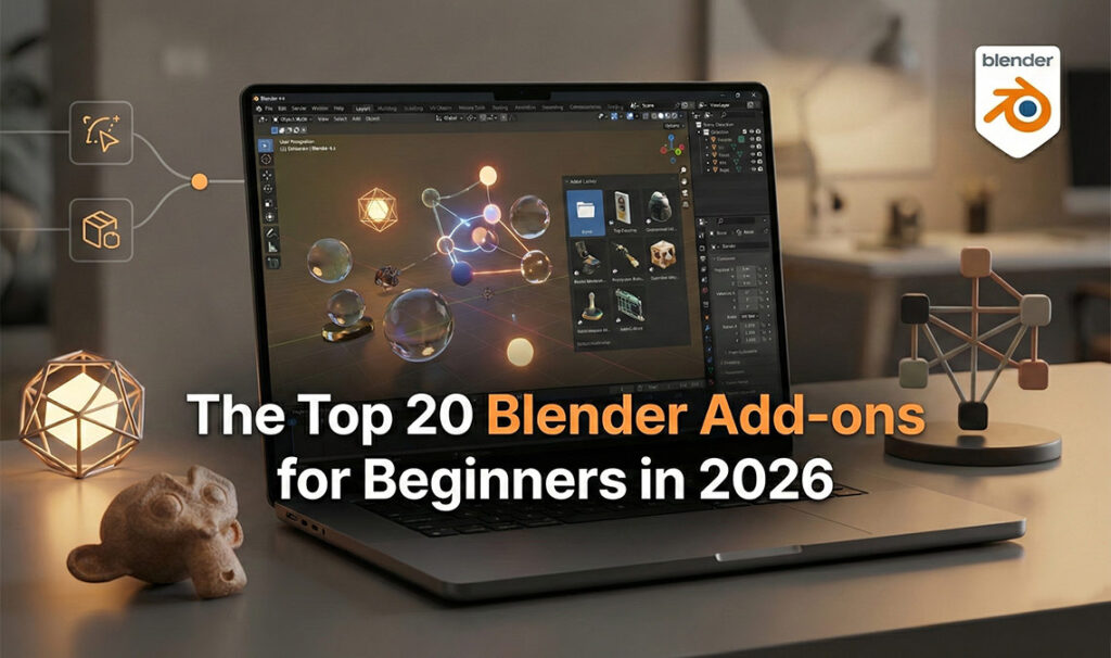 Best new free blender addons in 2026: must-have blender extensions for blender 4. 2 lts+