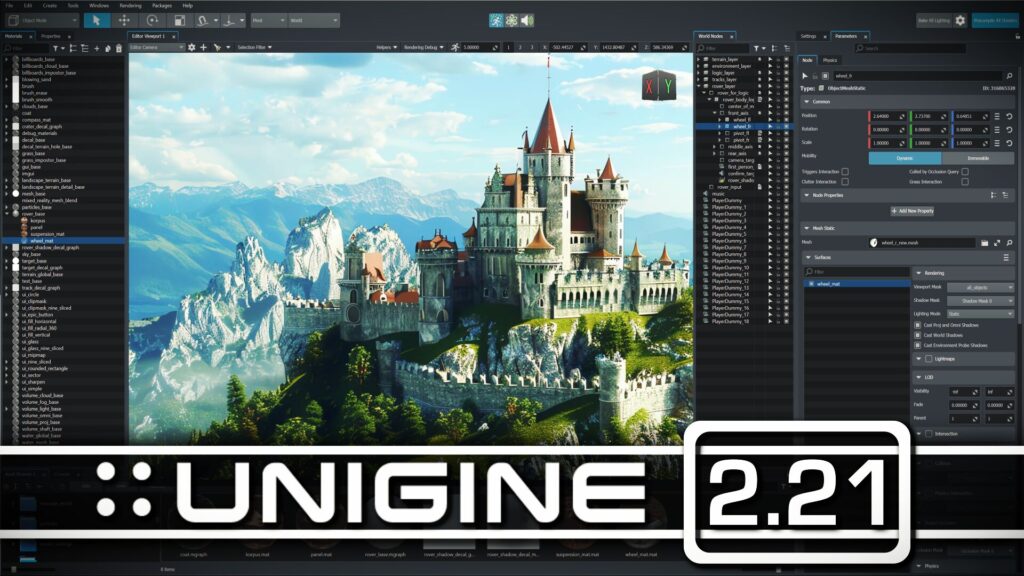 Yelzkizi unigine 2. 21 is out: what’s new in the real-time 3d engine — animation graph, ai workflow, performance