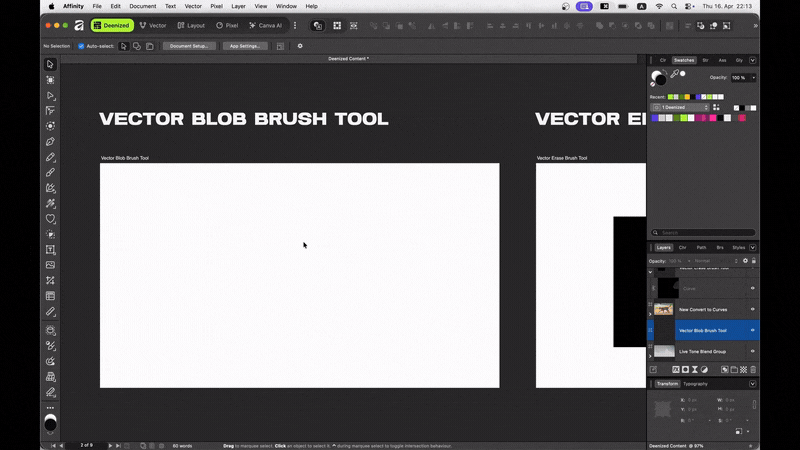 Yelzkizi Canva Releases Affinity 3.2: DaVinci Resolve .af Support, New Vector Brushes, and Upgraded RAW Tools