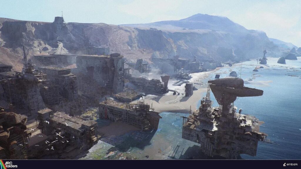 Arc raiders riven tides trailer reveals massive beach-themed update with new seaside map, beachcombing system, and arc turbine enemy