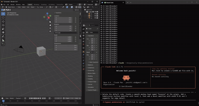 Yelzkizi Implementing Blender MCP Server in Python: Build an AI Tool-Calling Bridge for Blender