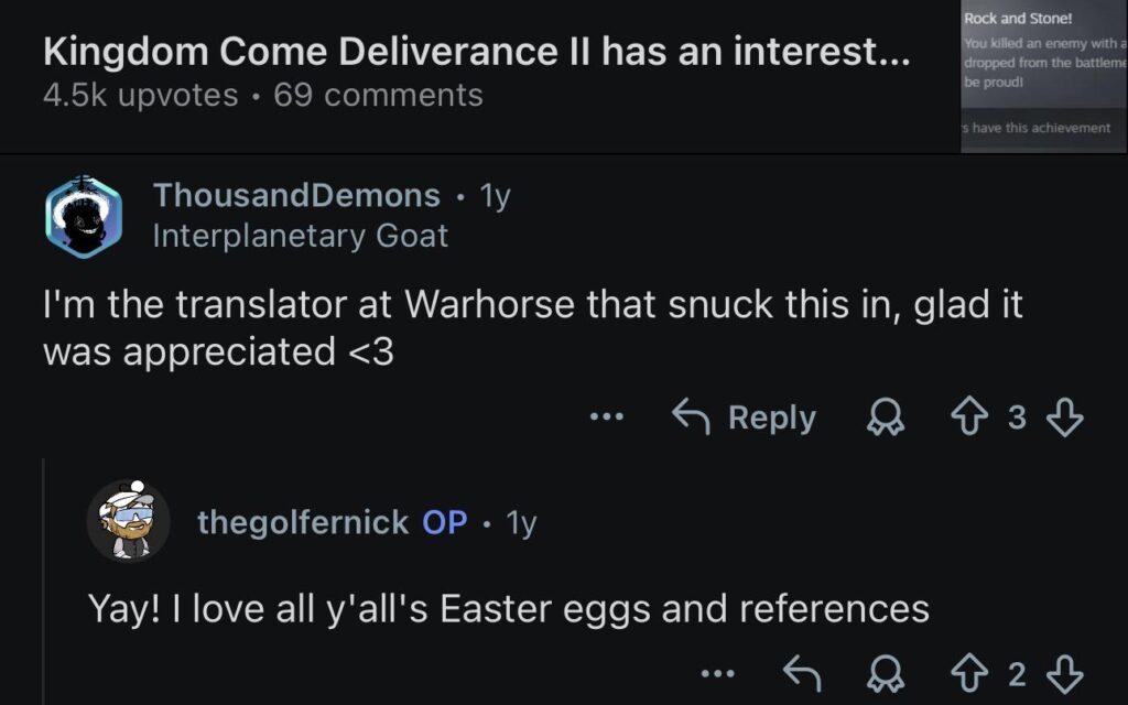 Yelzkizi kingdom come: deliverance 2 translator says he was fired as warhorse plans “ai for all translations going forward”