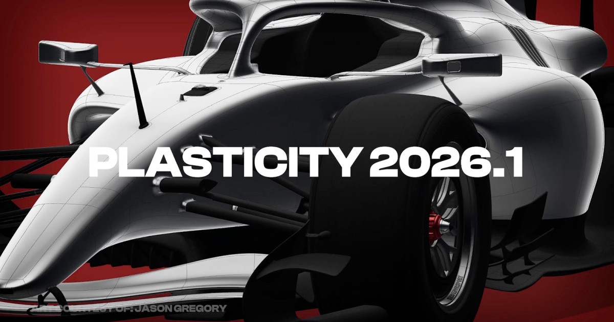 Plasticity 2026. 1 adds new commands & improves old ones: polysplines, slot, and hidden line export