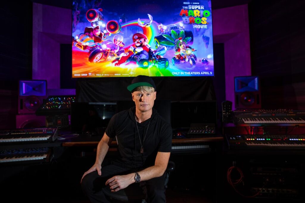 Yelzkizi super mario galaxy movie composer brian tyler worked on the movie while in the hospital: what happened and how the score was made