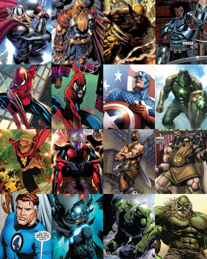 Yelzkizi marvel heroes and their evil version: the best dark counterparts, alternate universes, and corrupted variants