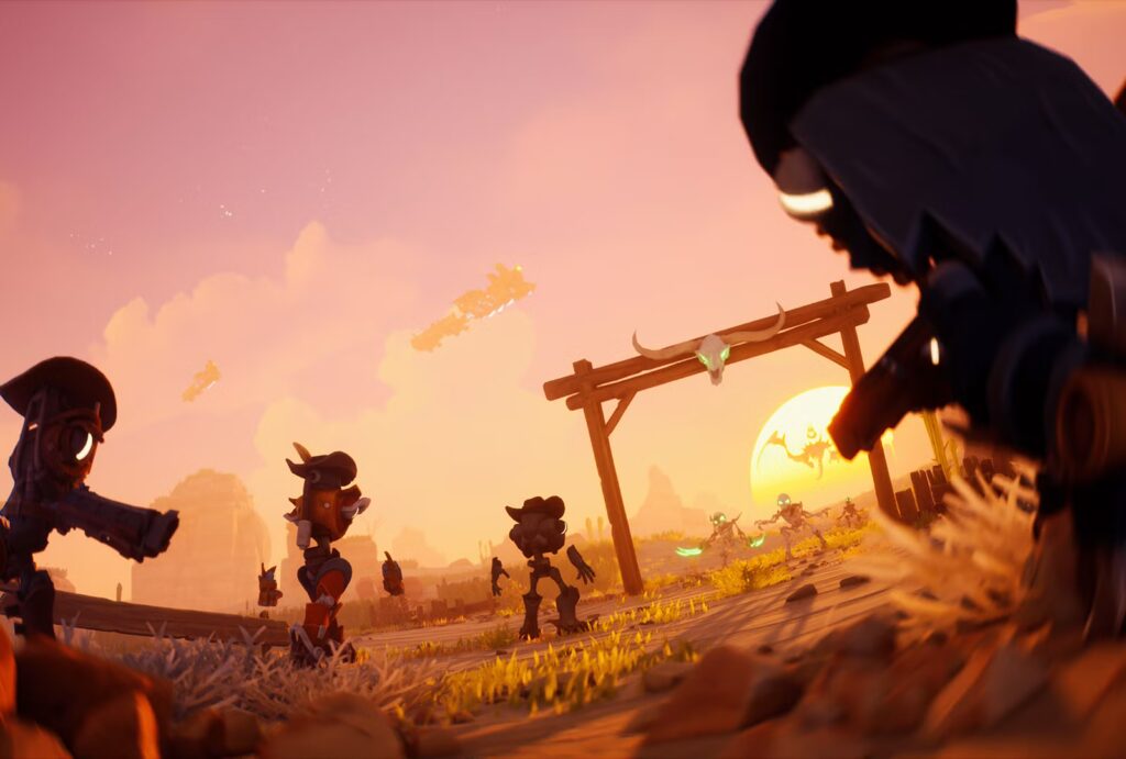 What is far far west? Co-op western fps explained