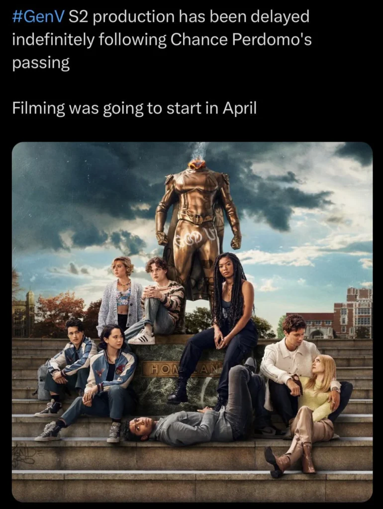 Gen v canceled after 2 seasons, but the boys prequel vought rising gets a 2027 release date