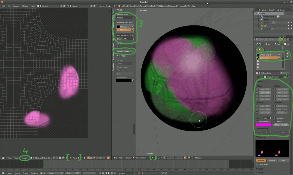 Yelzkizi ucupaint for beginners: how to texture paint with layers in blender (step-by-step)