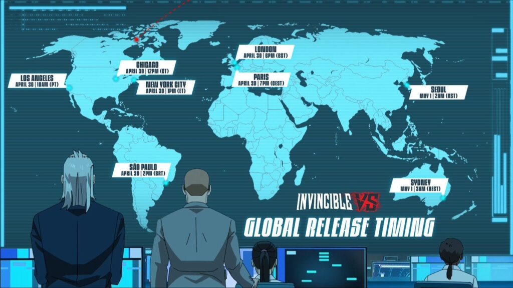 Invincible vs global release times confirmed: full launch schedule by time zone (pdt, edt, bst, cest, utc)