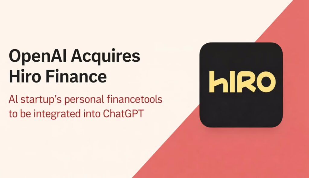 Yelzkizi openai has acquired hiro finance: its second startup in a month — what we know